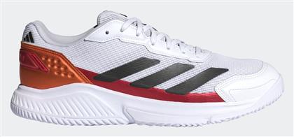 adidas Courtquick Ανδρικά Παπούτσια Padel Λευκά