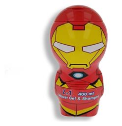 Air-Val International Παιδικό Αφρόλουτρο & Σαμπουάν Iron Man σε Μορφή Gel 400ml