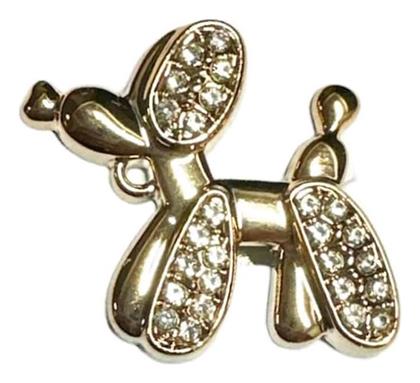 Ακρυλικό Διακοσμητικό Crocs Doggy Στρας