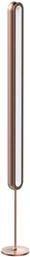 Allocacoc LightPillar Standing LED Φωτιστικό Δαπέδου Υ131εκ. Ροζ Χρυσό