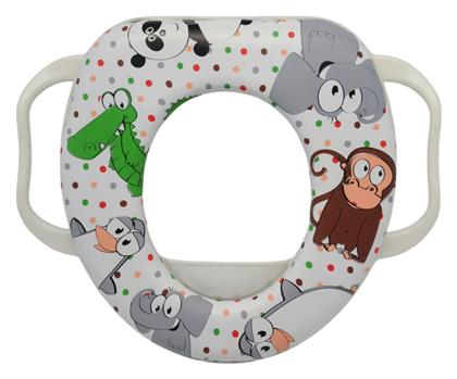 Ankor Παιδικό Κάθισμα Τουαλέτας Ζωάκια με Εύκαμπτη Επιφάνεια Πολύχρωμο