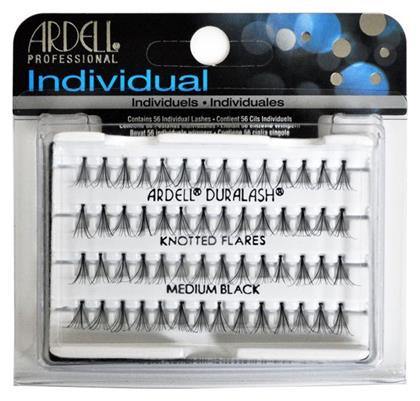 Ardell Duralash Knotted Flares Βλεφαρίδες Τουφάκια σε Μαύρο χρώμα Medium Black