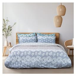 Beauty Home Σετ Υπέρδιπλο 220x240εκ. Art 12187 Γκρι Μπεζ 3τμχ