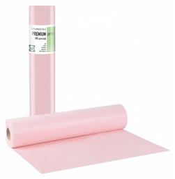 Bournas Medicals Εξεταστικό Ρολό Χάρτινο Πλαστικοποιημένο Premium Standard 68εκ. x 50μ. Ροζ