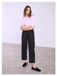 Celestino Γυναικείο Ψηλόμεσο Υφασμάτινο Παντελόνι με Λάστιχο Regular Fit