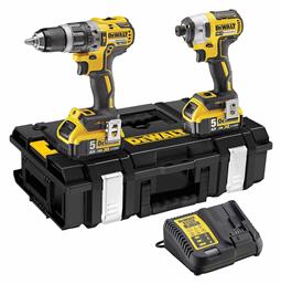 Dewalt DCK266P2 Σετ Κρουστικό Δραπανοκατσάβιδο & Παλμικό Κατσαβίδι