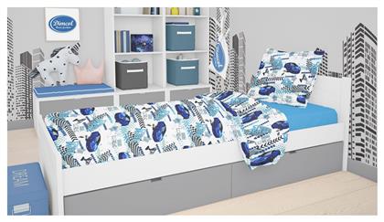 Dimcol Σετ Μονά Speed Racer 291 Μπλε 160x240cm