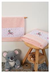 Dimcol Σετ Βρεφικές Πετσέτες 2τμχ Ροζ Βάρους 400gr/m²