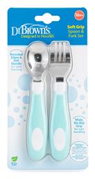 Dr. Brown's Βρεφικό Σετ με Πιρούνι από Μέταλλο για 12+ μηνών 2τμχ