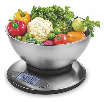 DSP Ψηφιακή Ζυγαριά με Κάδο 1gr/5kg Ασημί 615457