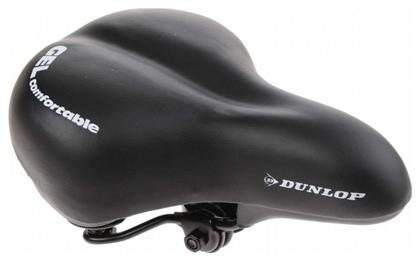 Dunlop Gel Σέλα Ποδηλάτου Μαύρη με Gel