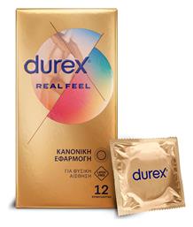 Durex Προφυλακτικά Real Feel χωρίς Λάτεξ