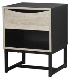 Edge Ξύλινο Μαύρο 39x35x50cm 09-1107