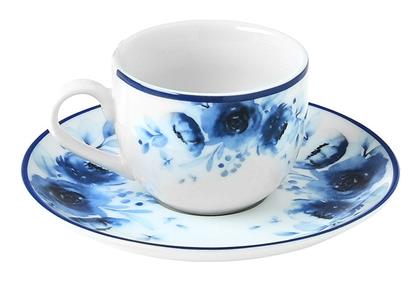 Estia Blue Rose Φλιτζάνι Καφέ