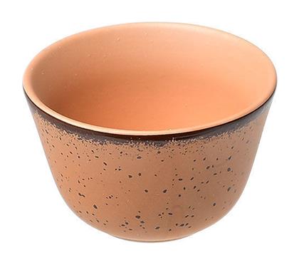 Estia TERRA Μπωλ Σερβιρίσματος για Ντιπ Στρογγυλό από Πορσελάνη Salmon με Διάμετρο 9εκ.