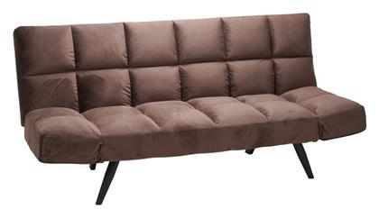 Freddo Τριθέσιος Καναπές Κρεβάτι Βελούδινος 181x81x86εκ.
