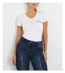 Guess Γυναικείο T-shirt Pure White