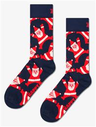 Happy Socks Sock Ανδρικές Χριστουγεννιάτικες Κάλτσες Navy