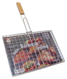 Home & Camp Διπλή Ανοξείδωτη Σχάρα Ψησίματος 40x28εκ.