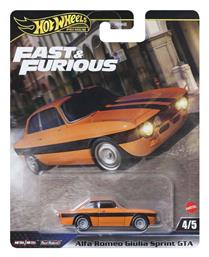 Hot Wheels Fast & Furious Alfa Romeo Giulia Sprint GTA για 3+ Ετών