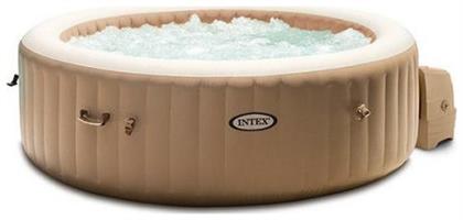 Intex Pure Spa Bubble Massage Στρογγυλή Φουσκωτή
