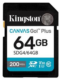 Kingston Canvas Go Plus SDXC Class 10 U3 V30 UHS-I
