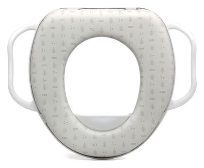 Kiokids Παιδικό Κάθισμα Τουαλέτας με Εύκαμπτη Επιφάνεια Γκρι