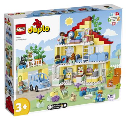 LEGO Duplo 3 in 1 Family House για 3+ Ετών 218τμχ