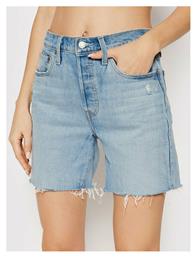 Levi's 501 Γυναικείο Ψηλόμεσο Σορτς Γαλάζιο