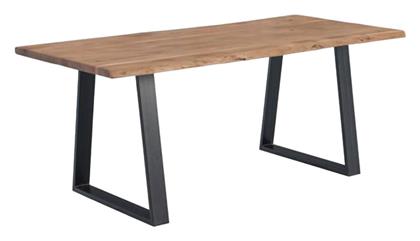 Lizard-w Τραπεζαρίας Καφέ 140x80x78εκ.