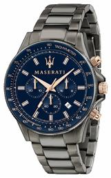 Maserati Sfida Ρολόι Μπαταρίας με Μεταλλικό Μπρασελέ