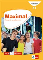 Maximal A1 Arbeitsbuch Mit Audios Dl+ Klett Book-app
