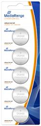 MediaRange Lithium Coin Cell Μπαταρίες CR2430 3V 5τμχ