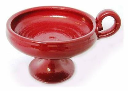 Metallex Θυμιατό Μπορντό 9.5x7cm