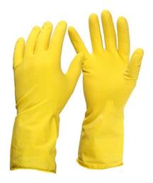 Multy Ζεύγος Γαντιών Καθαριότητας Latex Small Κίτρινα