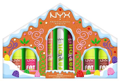 Nyx Professional Makeup Gingerbaddie Land Σετ Μακιγιάζ για τα Χείλη 7τμχ