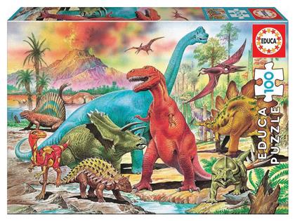 Παιδικό Puzzle Dinosaurs για 6+ Ετών 100pcs Educa