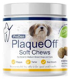 Plaque Off Soft Chew για Πέτρα & Πλάκα 90gr 120τμχ