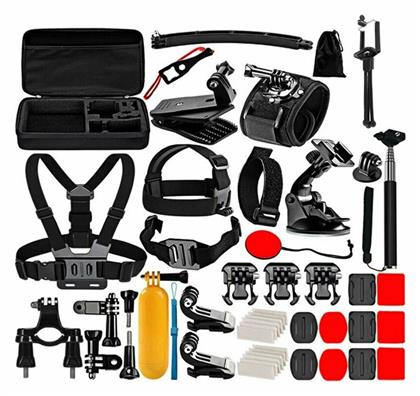 Puluz Σετ Αξεσουάρ 50 in 1 για Action Cameras GoPro