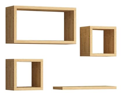 Ράφι Τοίχου Babine 84x15x44εκ. Oak