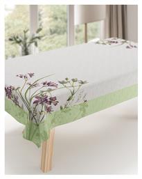 Saint Clair Τραπεζομάντηλο Αλέκιαστο Green 145x220εκ.