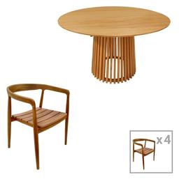 Σετ Τραπεζαρίας 5τμχ Φυσική 343-000039