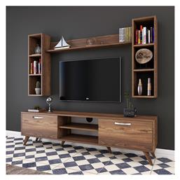 Σύνθετο Σαλονιού M5 Καφέ Μ180xΒ48.6εκ.