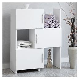 Στήλη Κουζίνας Λευκό 65x31.5x89.8εκ.