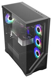Supercase AR17A Gaming Midi Tower με Πλαϊνό Παράθυρο