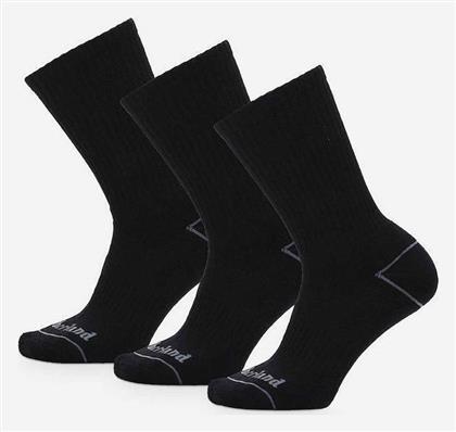 Timberland Ανδρικές Κάλτσες Μαύρες 3Pack
