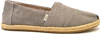 Toms Drizzle Υφασμάτινες Γυναικείες Εσπαντρίγιες σε Γκρι Χρώμα