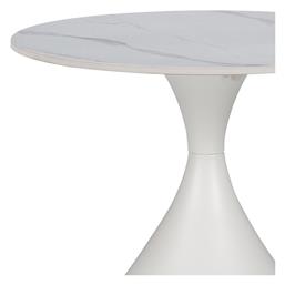 Βοηθητικό Τραπεζάκι Kirkene 50x50x50cm Λευκό