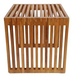 Βοηθητικό Τραπεζάκι Saimon 40x40x40cm Φυσική Απόχρωση