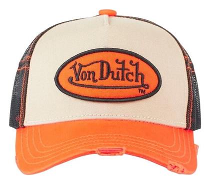 Von Dutch Unisex Καπέλο Βαμβάκι Πολυεστέρας Πορτοκαλί Vd-vd0 Cas2 Sum Ora 125 1812225